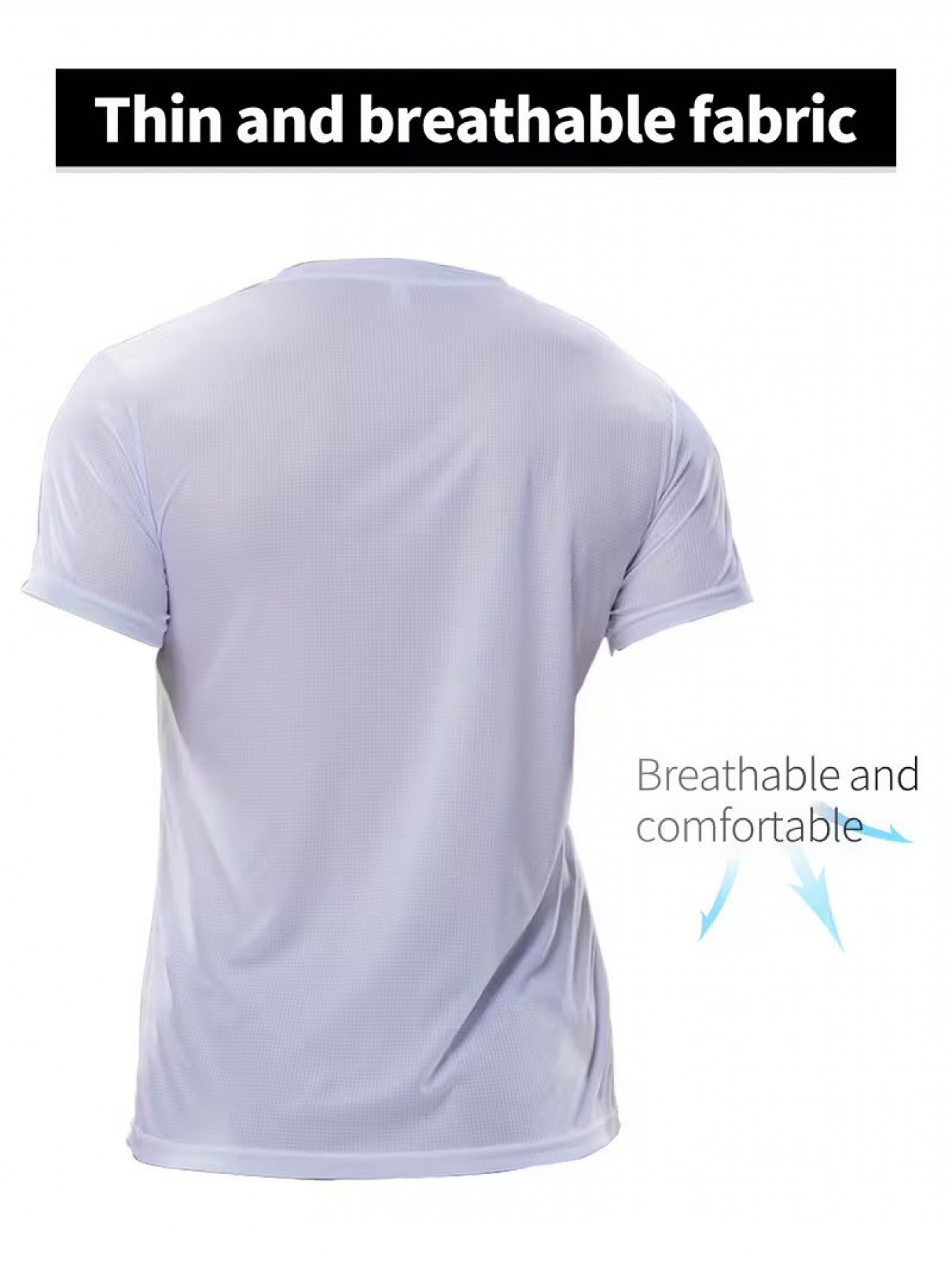 Camiseta de manga corta con cu - Men'S Fashion For Hot Weather reseña y precio