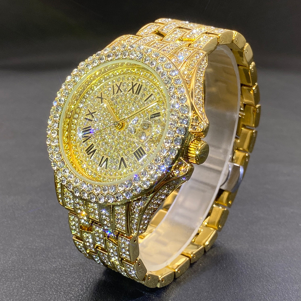 Reloj de Pulsera Grande Dorado - Mens Fashion Bracelet reseña y precio