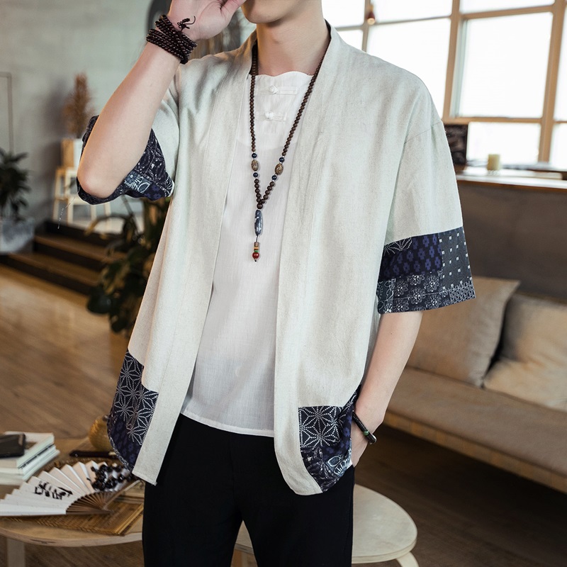 Kimono japonés para hombre, cá - Mens Fashion Jumpers reseña y precio