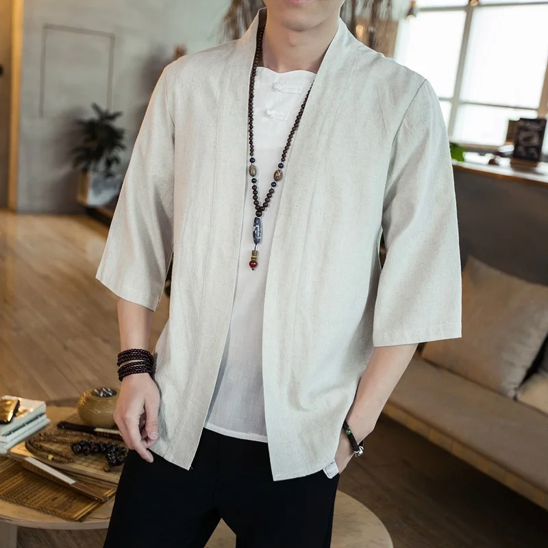 Kimono japonés para hombre, cá - Mens Fashion Jumpers reseña y precio