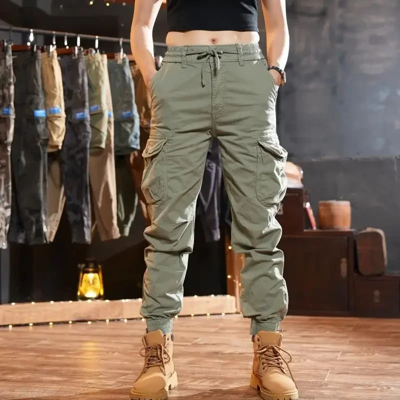 Pantalones multibolsillos para - Cargo Jogger Pants reseña y precio