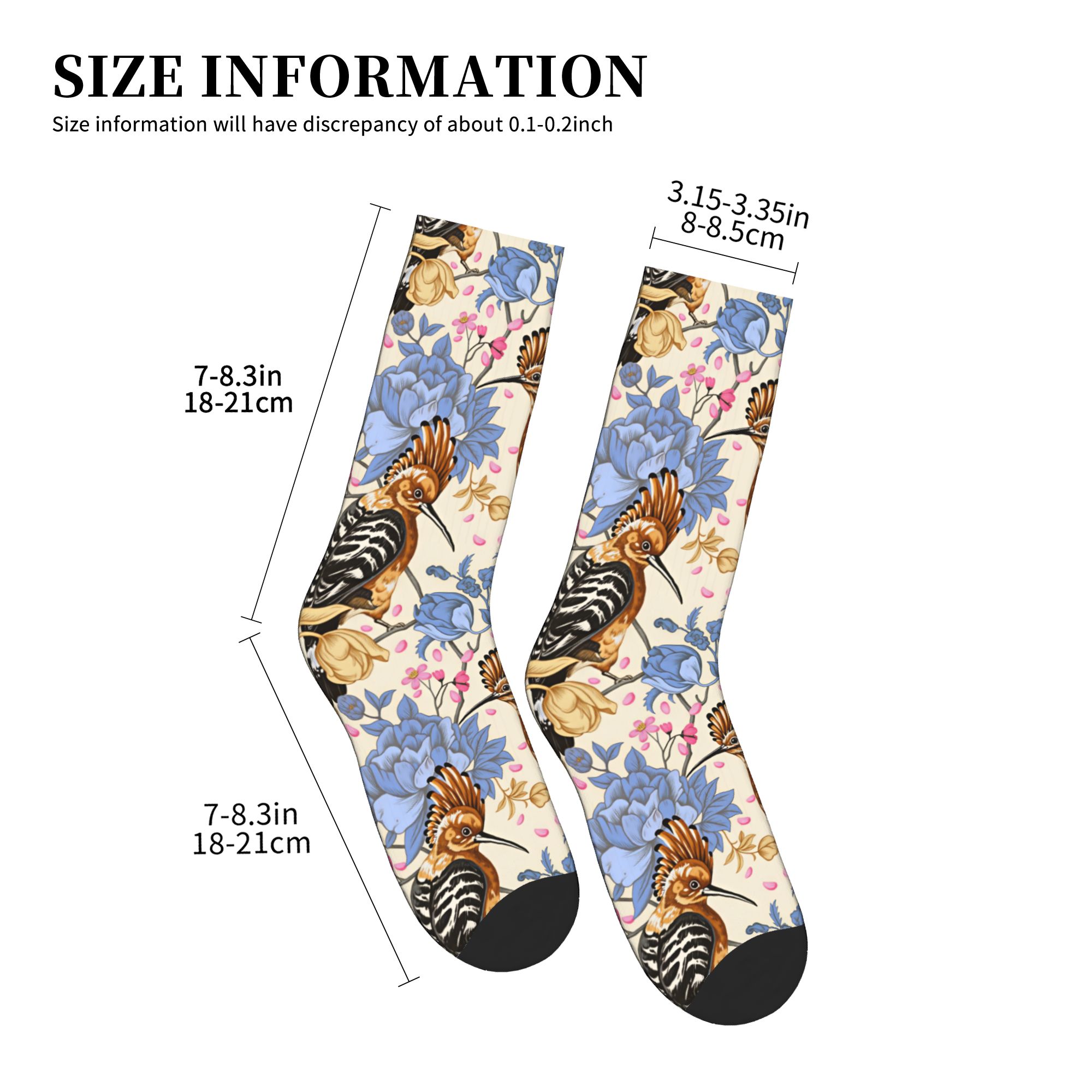 Hoopoe Bird Blue Peony - Calce - Men Fashion Vintage reseña y precio